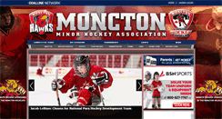 Desktop Screenshot of monctonminorhockey.ca